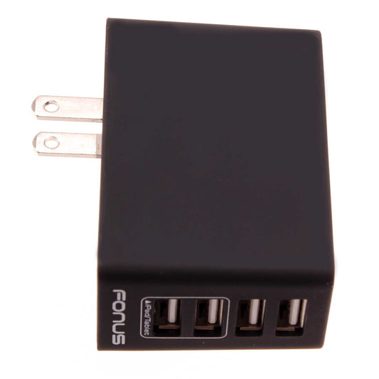 image of Home Charger 34W 4-Port USB 6.8A Wall AC Plug  - BFK64 845-1