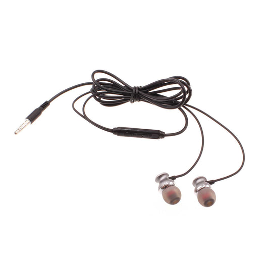 image of Wired Earphones Hi-Fi Sound Headphones Handsfree Mic Headset Metal Earbuds  - BFD99 1580-1