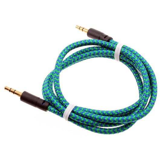 image of Aux Cable 3.5mm Adapter Car Stereo Aux-in Audio Cord Speaker Jack Wire  - BFM99 400-1