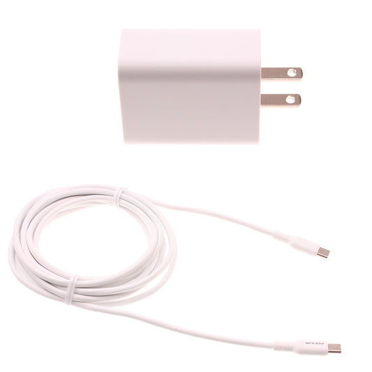 image of 18W Fast Home Charger PD Type-C 6ft USB-C Cable Quick Power Adapter  - BFB16 1401-1