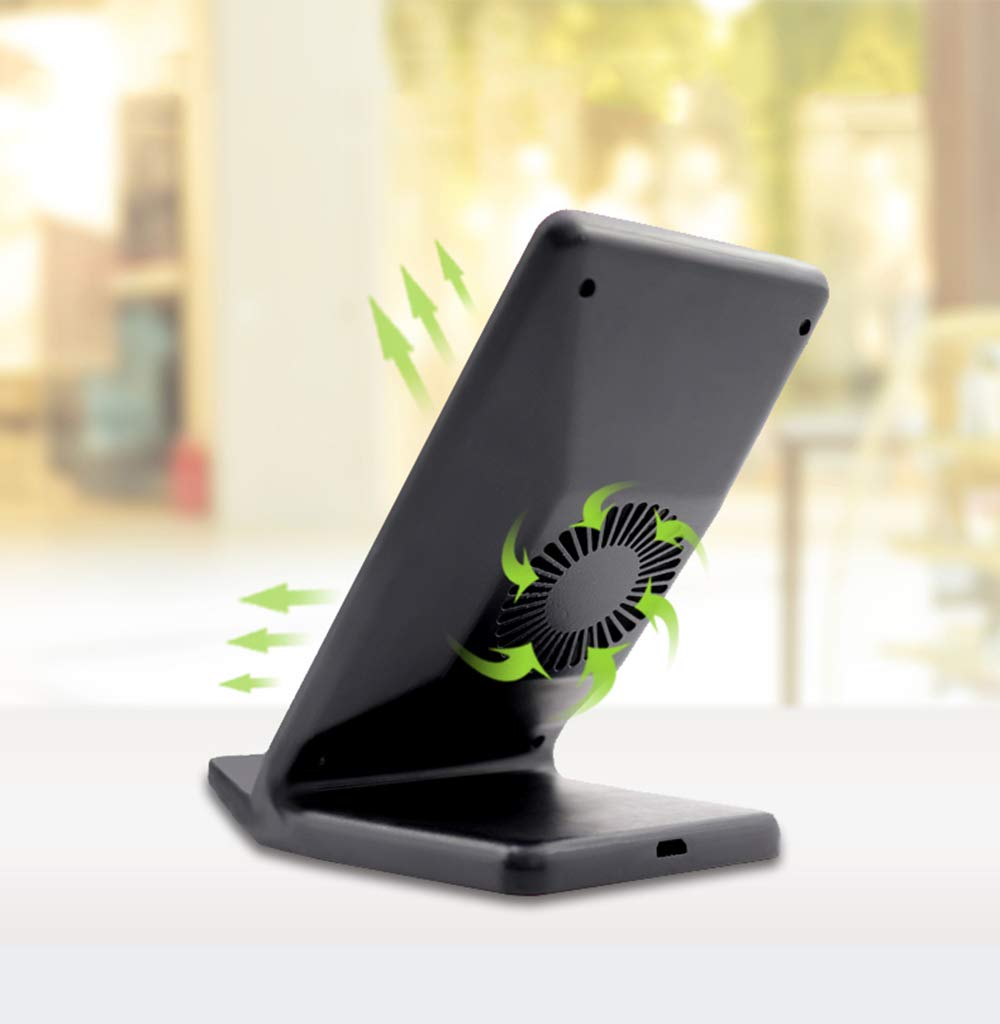 Wireless Charger 10W Fast Stand Detachable 2-Coils Charging Pad  - BFZ40 1665-7