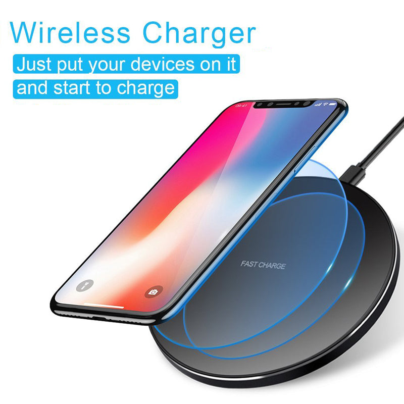 Wireless Charger Fast 7.5W and 10W Charging Pad Slim  - BFN95 1079-2