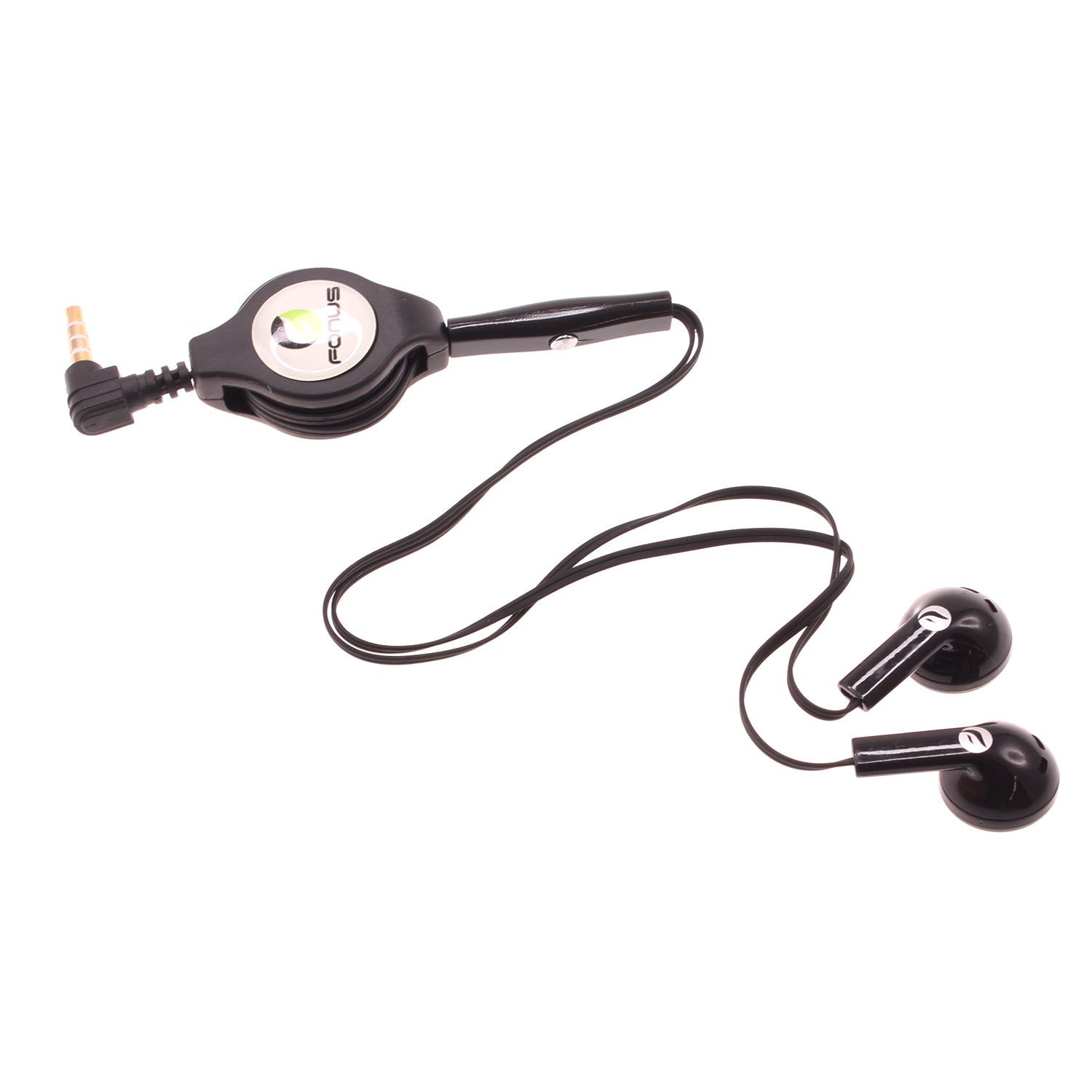 Retractable Earphones Headphones Hands-free Headset Handsfree Earbuds  - BFB63 405-1