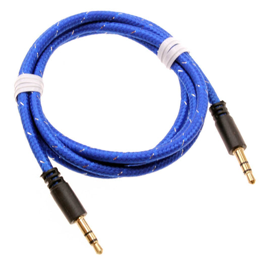 image of Aux Cable 3.5mm Adapter Car Stereo Aux-in Audio Cord Speaker Jack Wire  - BFK16 399-1