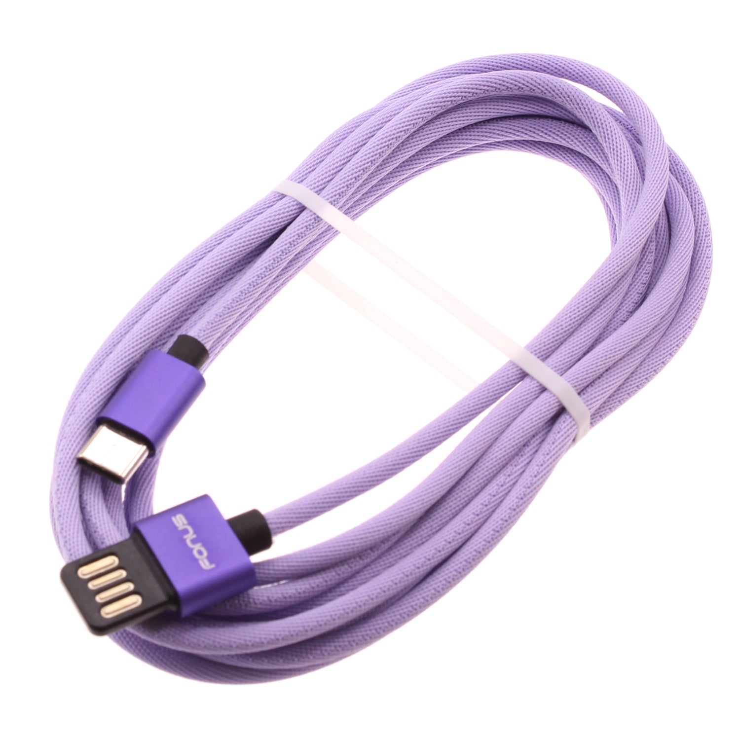 10ft USB-C Cable Purple Extra Long Fast Charger Power Cord Type-C  - BFA93 1551-1