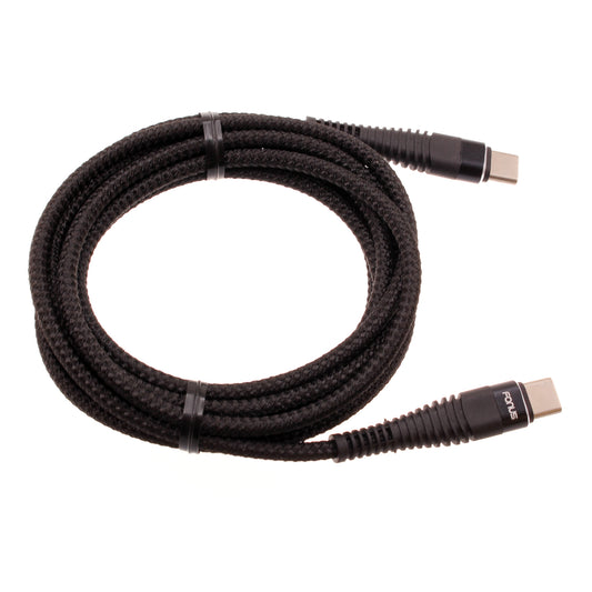 image of 6ft PD Cable Type-C to USB-C Charger Cord Power Wire Sync  - BFE10 1454-1