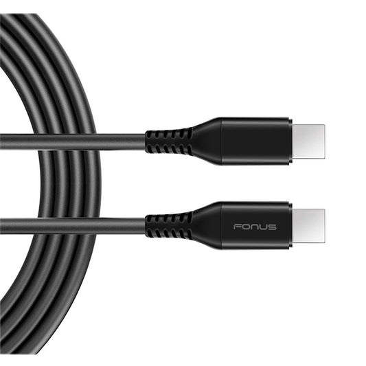 image of 10ft Long USB-C Cable PD Fast Charger Cord Power Wire (Type-C to Type-C) Sync  - BFK53 1464-1