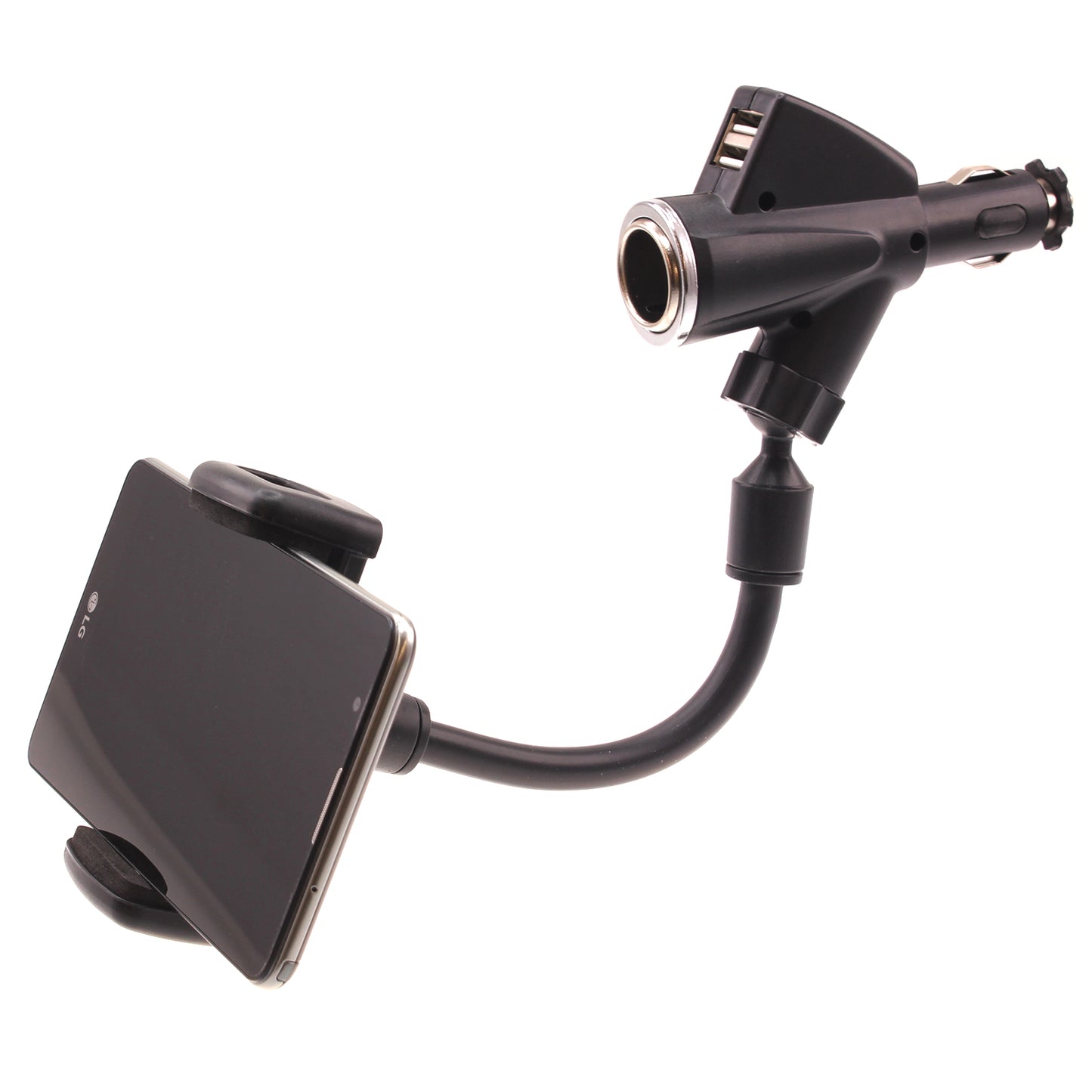 Car Mount Charger Holder DC Socket USB Port Cradle  - BFD69 640-1