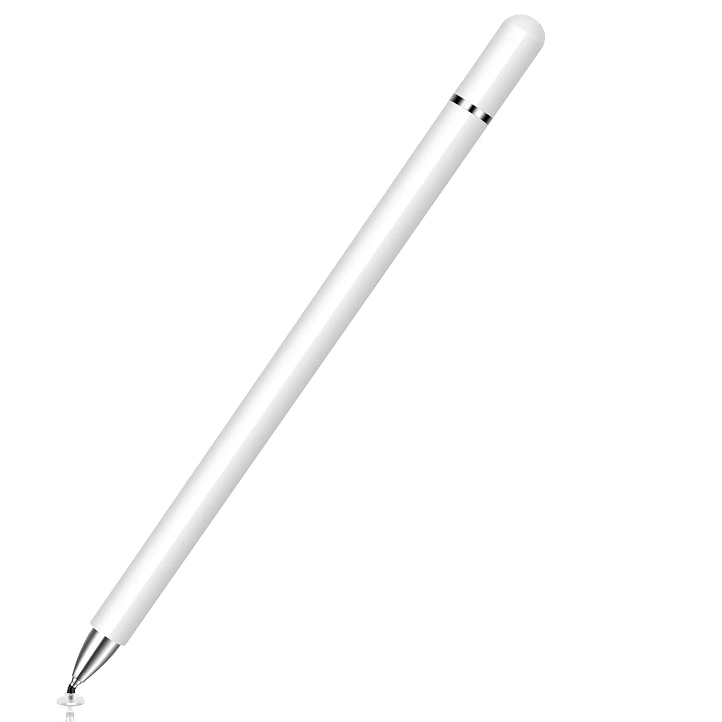 Stylus  Touch Screen Pen  Fiber Tip Aluminum Lightweight White  - BFL55 1855-1