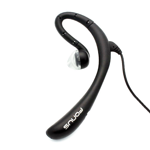 image of Wired Mono Headset Earphone w Mic Headphone 3.5mm Single Earbud Hands-free  - BFK57 394-1