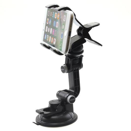 image of Car Mount Dash Windshield Holder Cradle Rotating  - BFJ05 642-1