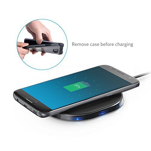 Wireless Charger Fast 7.5W and 10W Charging Pad Slim Quick Charge  - BFK80 987-5