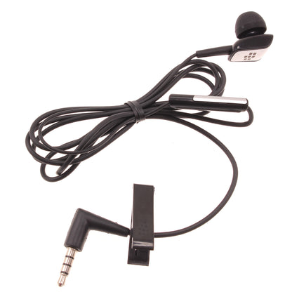 Mono Headset Wired Earphone Single Earbud 3.5mm Headphone Flat  - BFG05 319-1