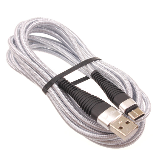 image of 10ft USB-C Cable Long Charger Cord Type-C Power Wire  - BFK10 1460-1