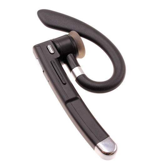 image of Wireless Earphone Ear-hook Headphone Boom Mic Handsfree Single Headset - BFJ36 1545-1