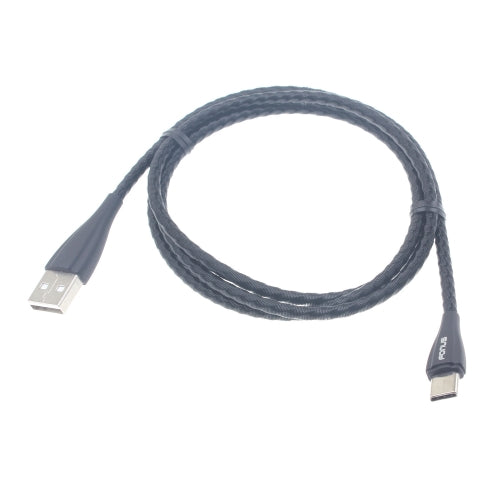 Metal USB Cable Type-C Charger Cord Power Wire USB-C  - BFL60 1237-1