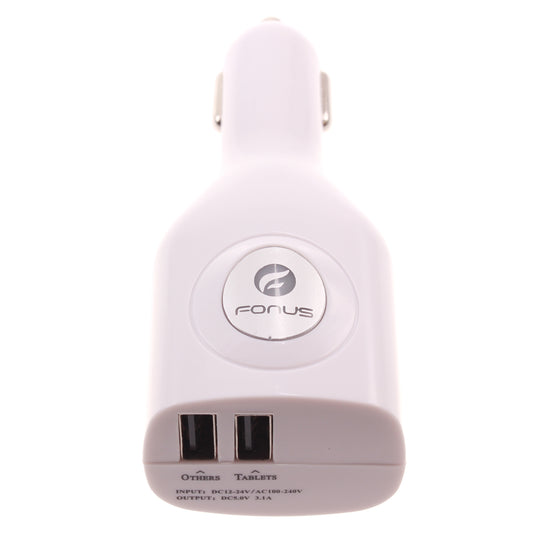 image of Car Home Charger 2-Port USB 2-in-1 Power Adapter DC Socket  - BFM82 777-1