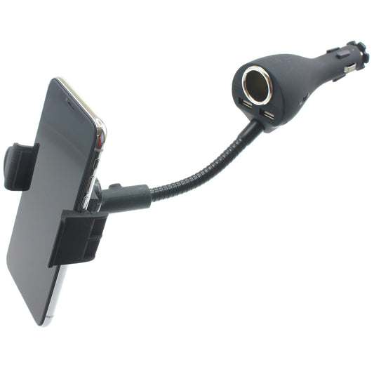 Car Mount Charger Holder DC Socket USB 2-Port Cradle  - BFB01 624-1