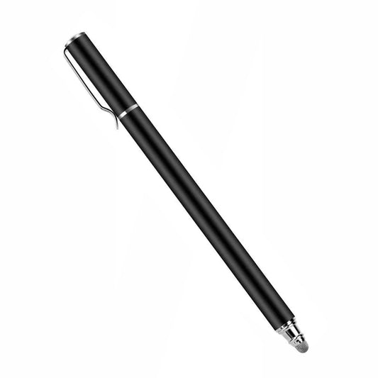 image of Stylus Touch Screen Pen Fiber Tip Aluminum Lightweight Black  - BFZ49 1674-1