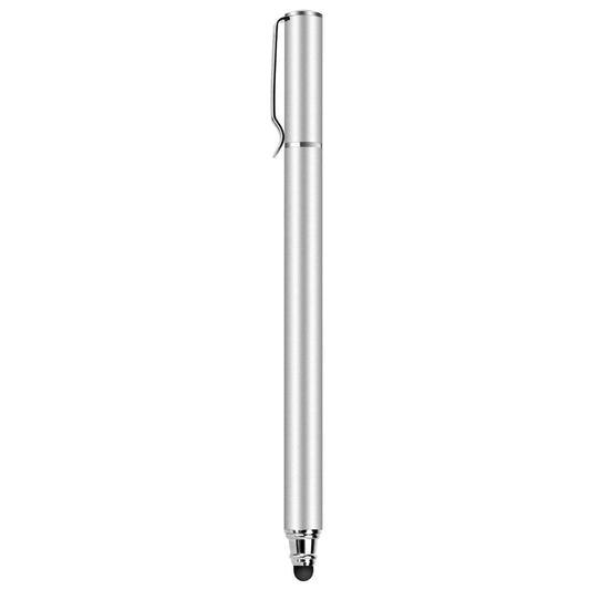 image of Stylus Touch Screen Pen Fiber Tip Aluminum Lightweight Silver Color  - BFZ51 1677-1