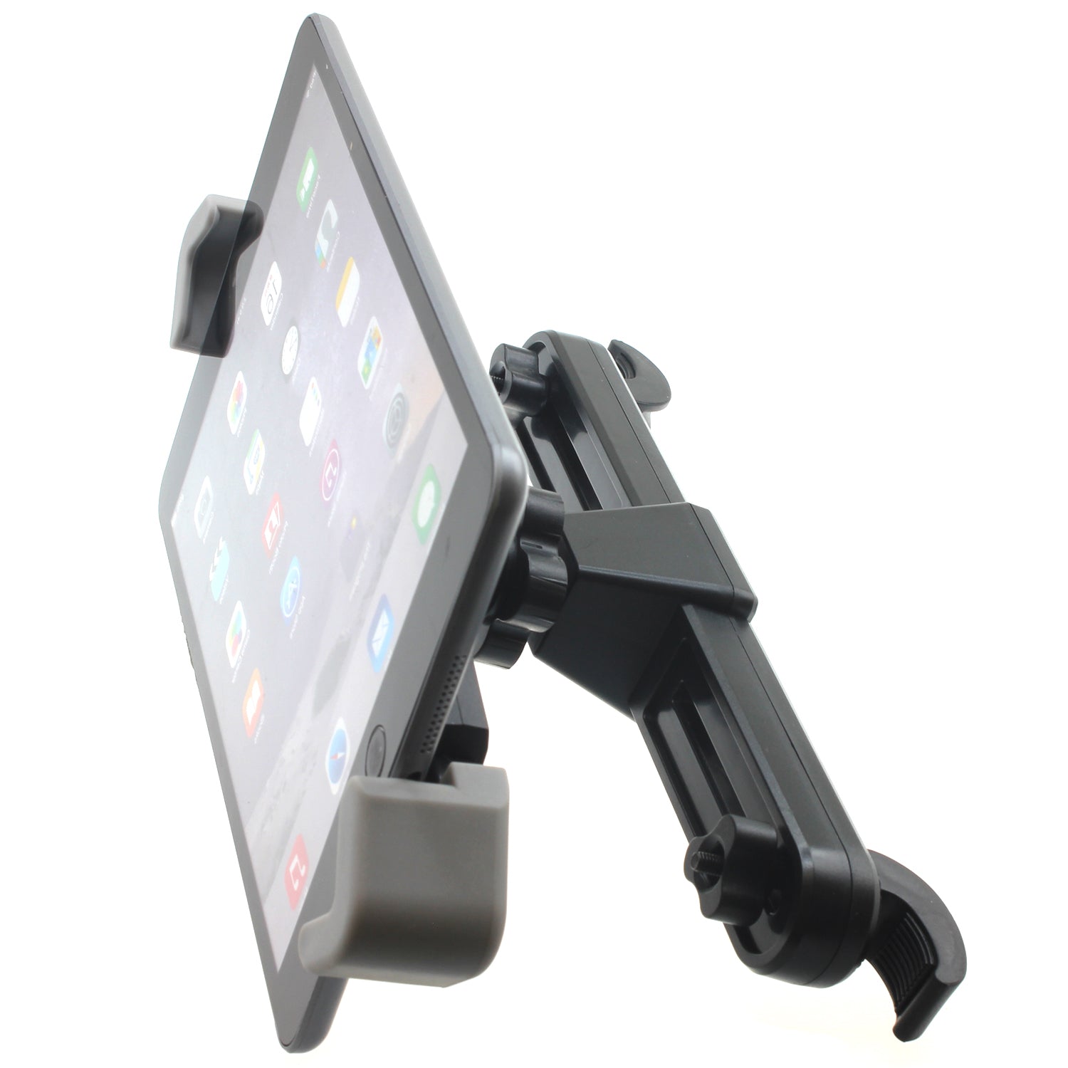 Car Headrest Mount Holder Seat Back Cradle Rotating Tablet Dock  - BFK02 658-1