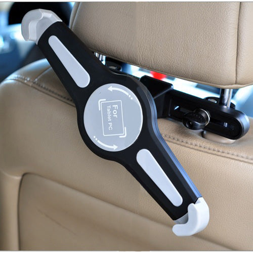 Car Headrest Mount Holder Seat Back Cradle Rotating Tablet Dock  - BFK02 658-2