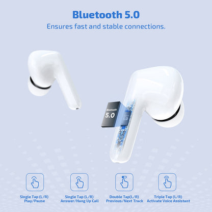 TWS Earphones Wireless Earbuds Headphones Bluetooth Headset - BFG19 1631-2