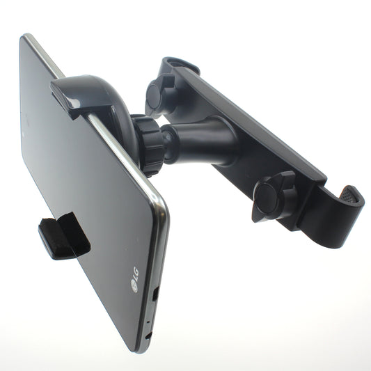 image of Car Headrest Mount Holder Seat Back Cradle Swivel Dock  - BFC78 669-1