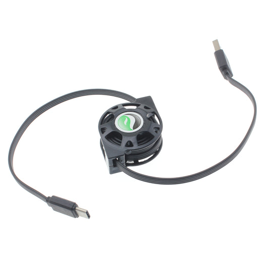 image of USB Cable Retractable Type-C Charger Power Cord  - BFK37 1100-1