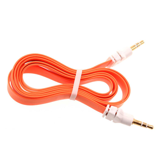 image of Aux Cable 3.5mm Adapter Car Stereo Aux-in Audio Cord Speaker Jack Wire  - BFJ04 375-1