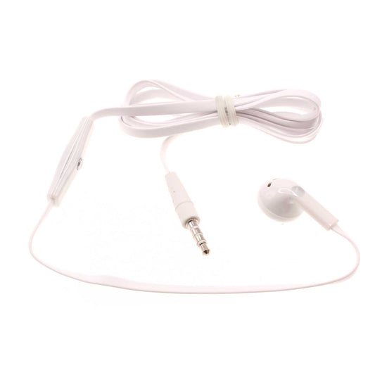 image of Mono Headset Wired Earphone Single Earbud 3.5mm Headphone Flat  - BFJ87 388-1