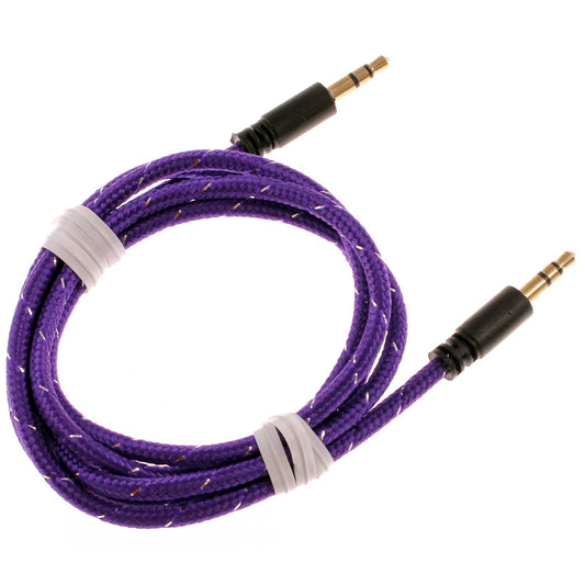 image of Aux Cable 3.5mm Adapter Car Stereo Aux-in Audio Cord Speaker Jack Wire  - BFP02 401-1