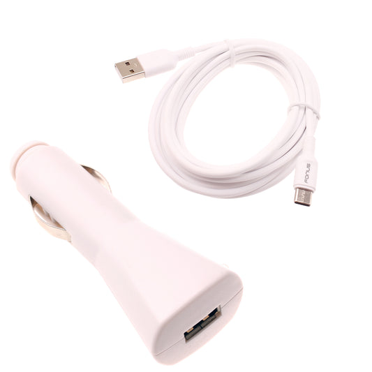 image of Car Charger 6ft USB-C Cable Power Adapter  Power Adapter   Long TYPE-C Cord  Plug-in  - BFY19 1740-1