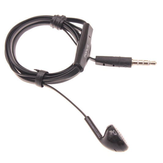 image of Mono Headset Wired Earphone Single Earbud 3.5mm Headphone Flat  - BFJ88 387-1