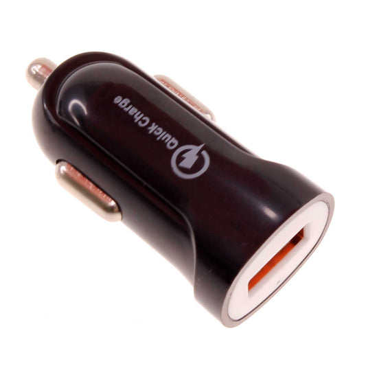 image of Car Charger 18W Fast USB Port Power Adapter DC Socket  - BFK48 1065-1