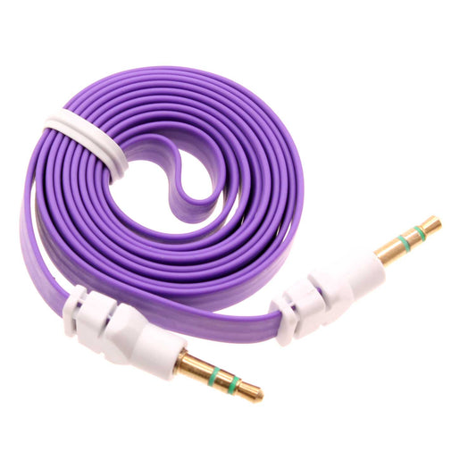 image of Aux Cable 3.5mm Adapter Car Stereo Aux-in Audio Cord Speaker Jack Wire  - BFJ08 373-1