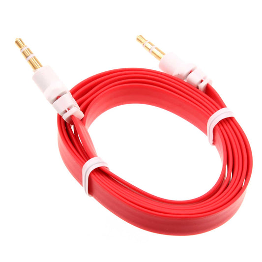 image of Aux Cable 3.5mm Adapter Car Stereo Aux-in Audio Cord Speaker Jack Wire  - BFB61 404-1