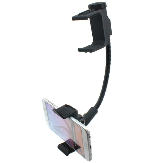 image of Car Mount Mirror Holder Rear View Swivel Cradle Stron Grip  - BFJ89 682-1