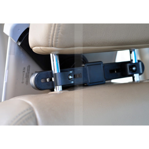 Car Headrest Mount Holder Seat Back Cradle Rotating Tablet Dock  - BFK02 658-6