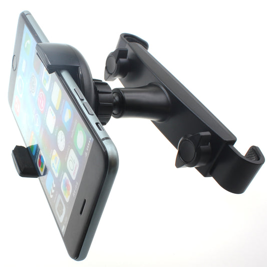 image of Car Headrest Mount Holder Seat Back Cradle Swivel Dock  - BFC78 669-1