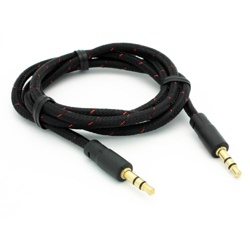 image of Aux Cable 3.5mm Adapter Car Stereo Aux-in Audio Cord Speaker Jack Wire  - BFK55 403-1