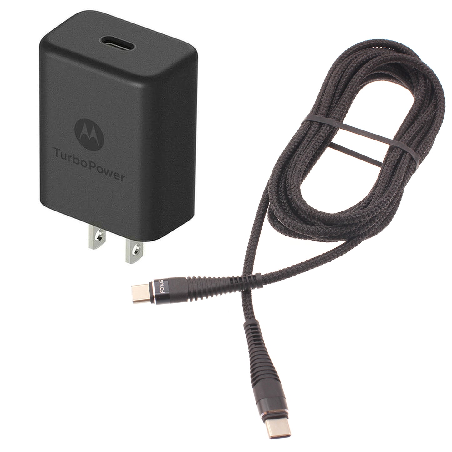 27W Fast Home Charger TurboPower PD 6ft TYPE-C Cable USB-C Power Adapter  - BFE23 1472-1