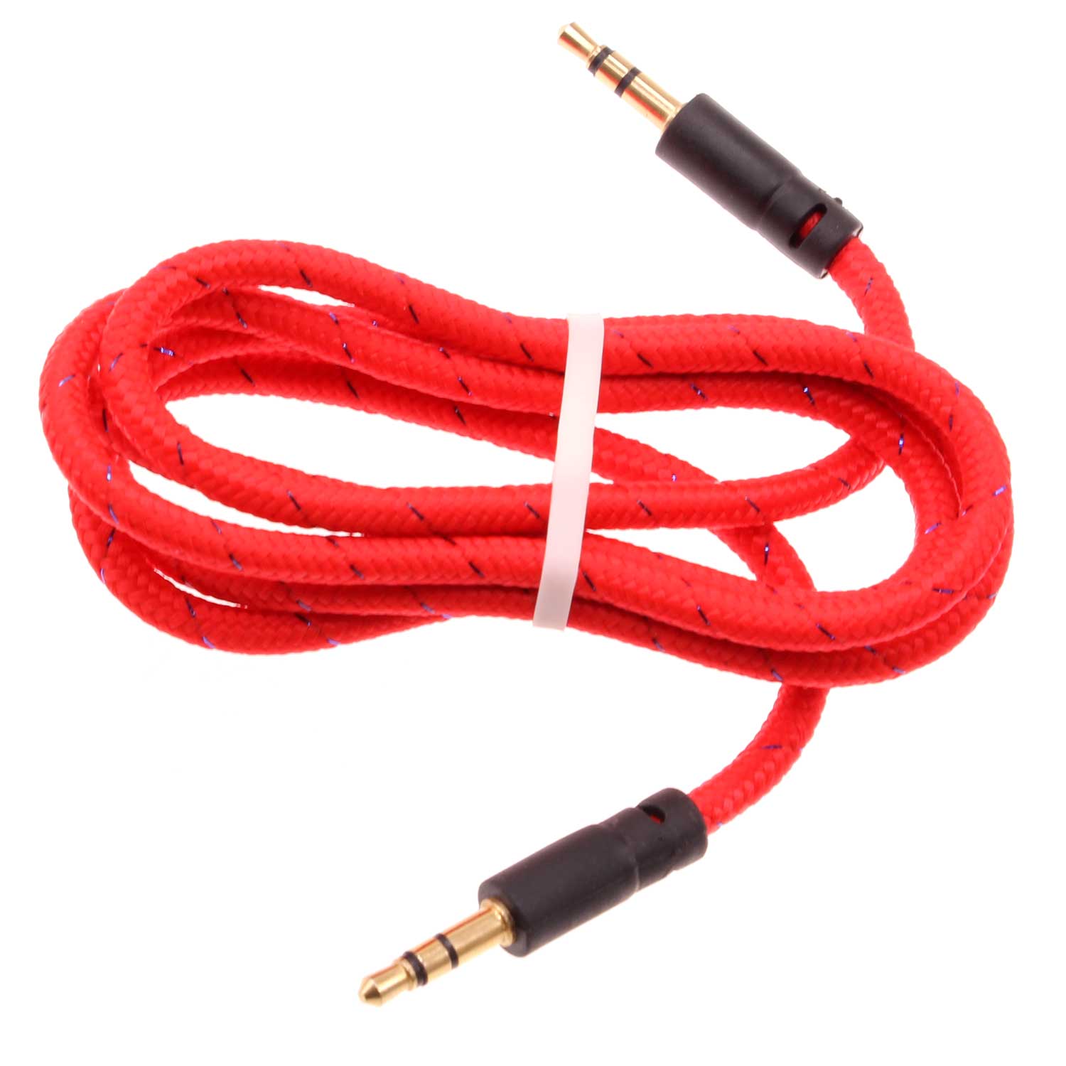 Aux Cable 3.5mm Adapter Car Stereo Aux-in Audio Cord Speaker Jack Wire  - BFM98 402-1