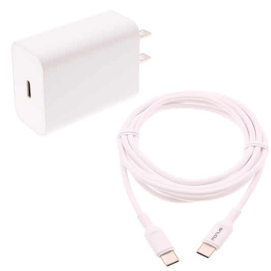 image of 18W Fast Home Charger PD Type-C 6ft USB-C Cable Quick Power Adapter  - BFB16 1401-1