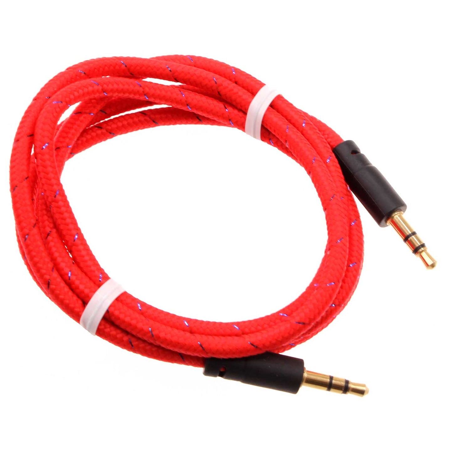 Aux Cable 3.5mm Adapter Car Stereo Aux-in Audio Cord Speaker Jack Wire  - BFM98 402-1