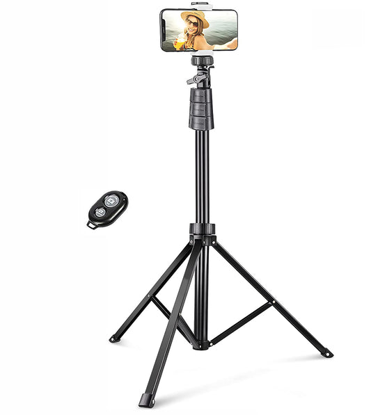 image of Tripod Selfie Stick Wireless Monopod Remote Shutter Built-in Self-Portrait  - BFB98 1591-1