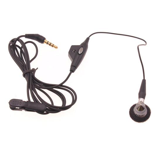 image of Mono Headset Wired Earphone Single Earbud 3.5mm Headphone  - BFA18 317-1