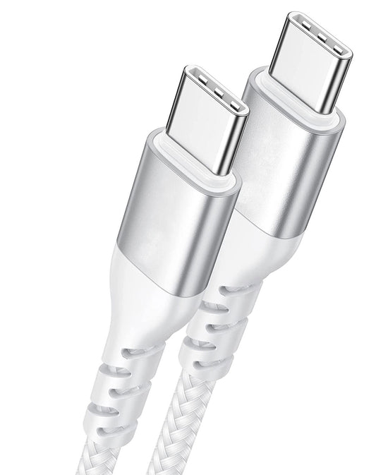 image of USB-C Cable 6ft Long Fast Charge Power Cord (Type-C to Type-C) Wire  - BFR19 1035-1