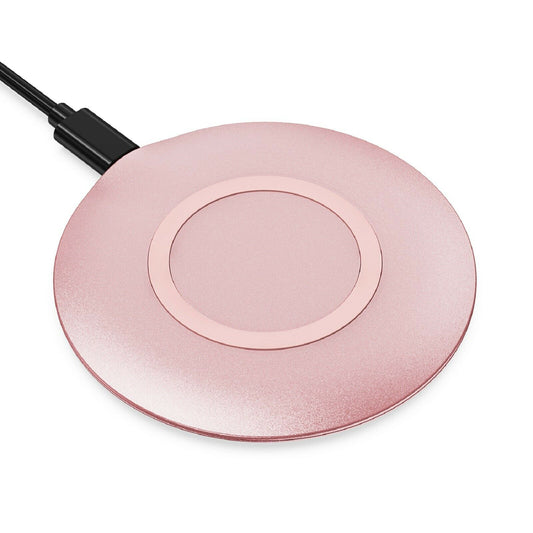 image of 15W Wireless Charger Fast Pink Charging Pad Slim Quick Charge  - BFWH2 1647-1