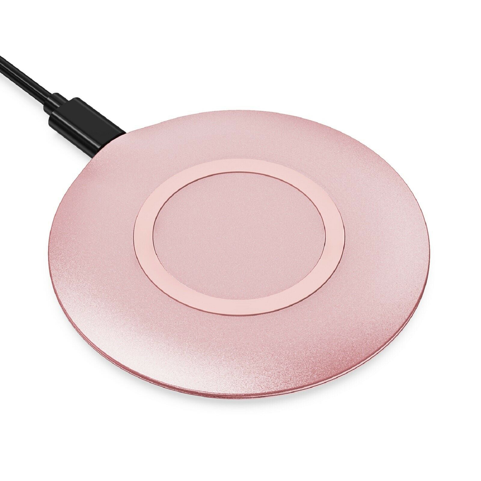 15W Wireless Charger Fast Pink Charging Pad Slim Quick Charge  - BFWH2 1647-1